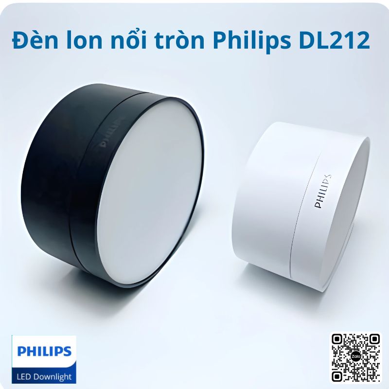 Đèn lon nổi tròn Philips DL212